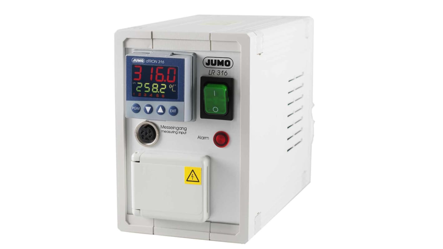 Jumo 70070310 Controller, 157.5 x 108.2mm 1 Input, 1 Output Relay Controller