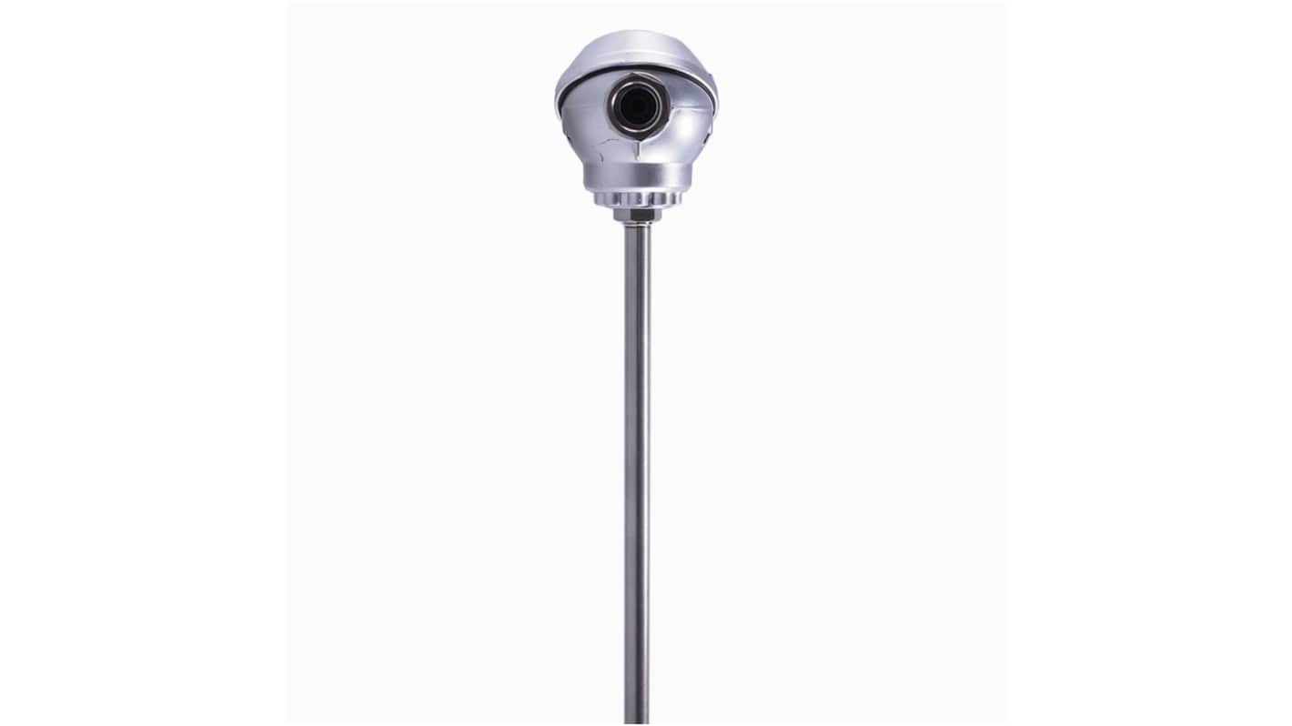 Jumo RTD Temperature Probe, 8mm Dia, 400mm Long, 2 Wire, Class B +200°C Max