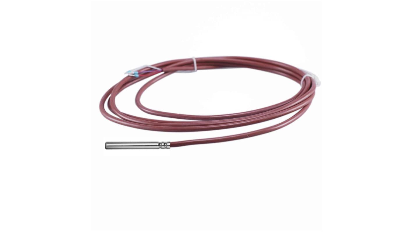 Jumo RTD Temperature Probe, 6mm Dia, 150mm Long, 2 Wire, Class B +400°C Max