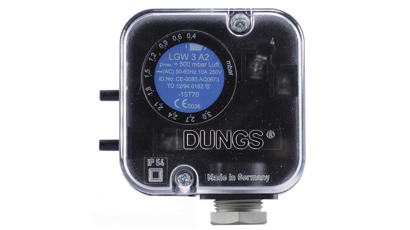 Jumo 4ADS Series Pressure Switch, 1bar Min, 10bar Max, Analogue Output, Differential Reading