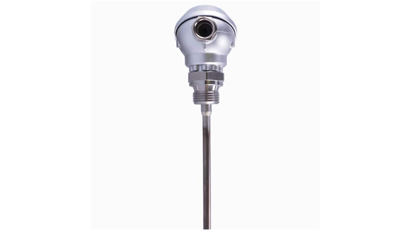 Jumo RTD Temperature Probe, 6mm Dia, 70mm Long, 3 Wire, Class B +600°C Max