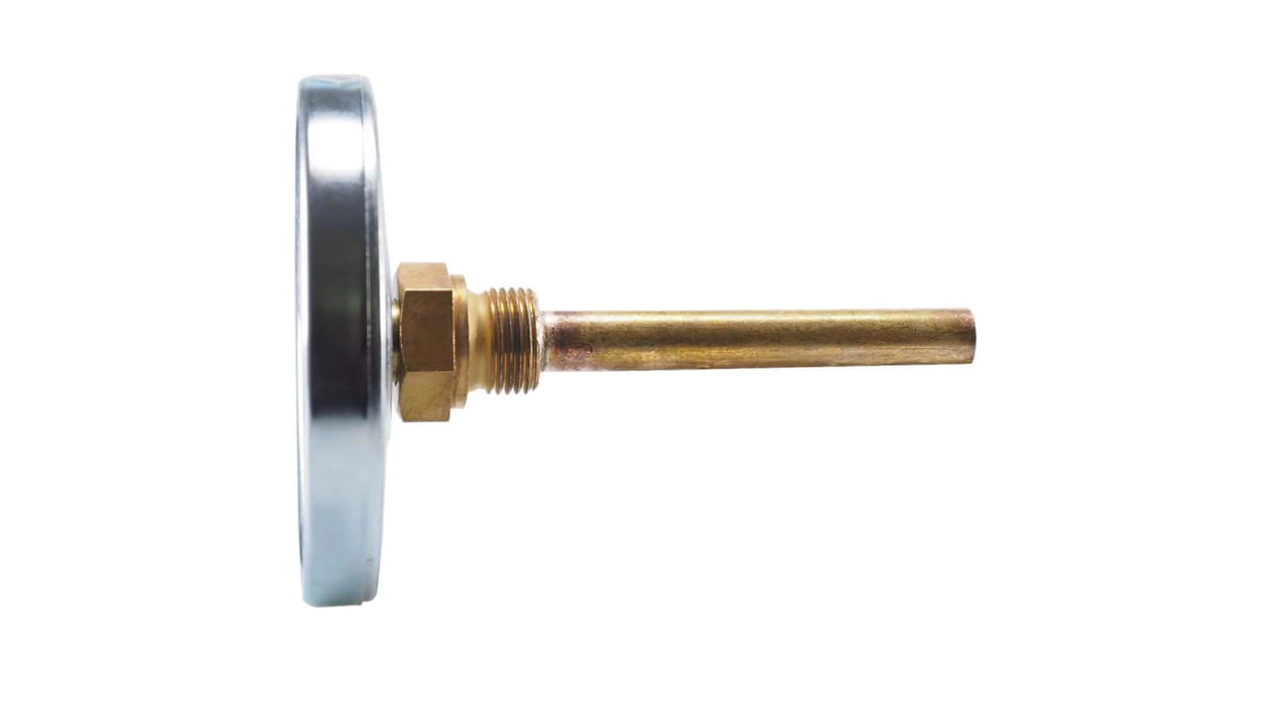 Jumo Dial Thermometer, 608001/0110-818-913-12-104-46-46-100 000#