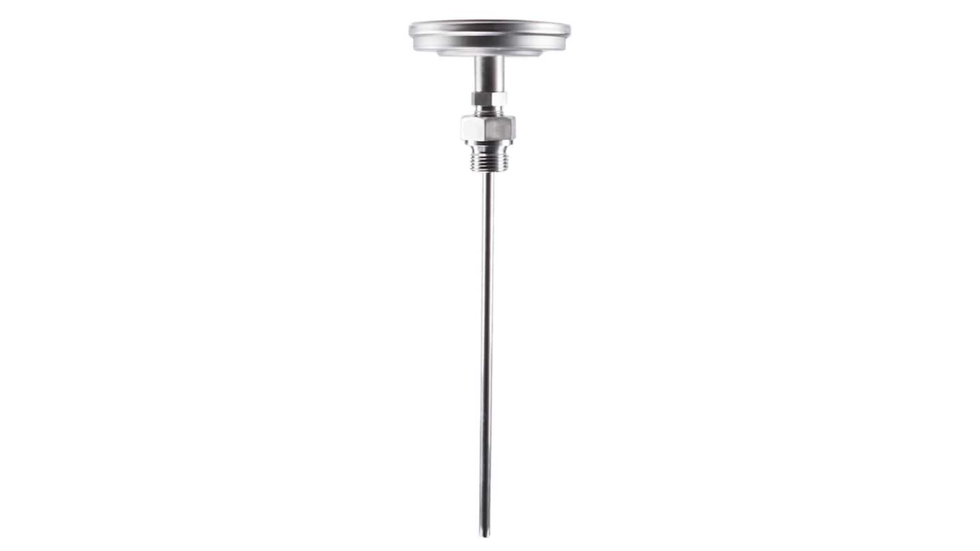 Jumo Dial Thermometer, 608002/0180-834-847-6-104-26-26-200 000#