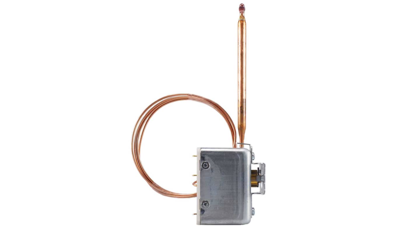 Jumo Capillary Thermostat, 150°C Max, Automatic Reset, Panel Mount