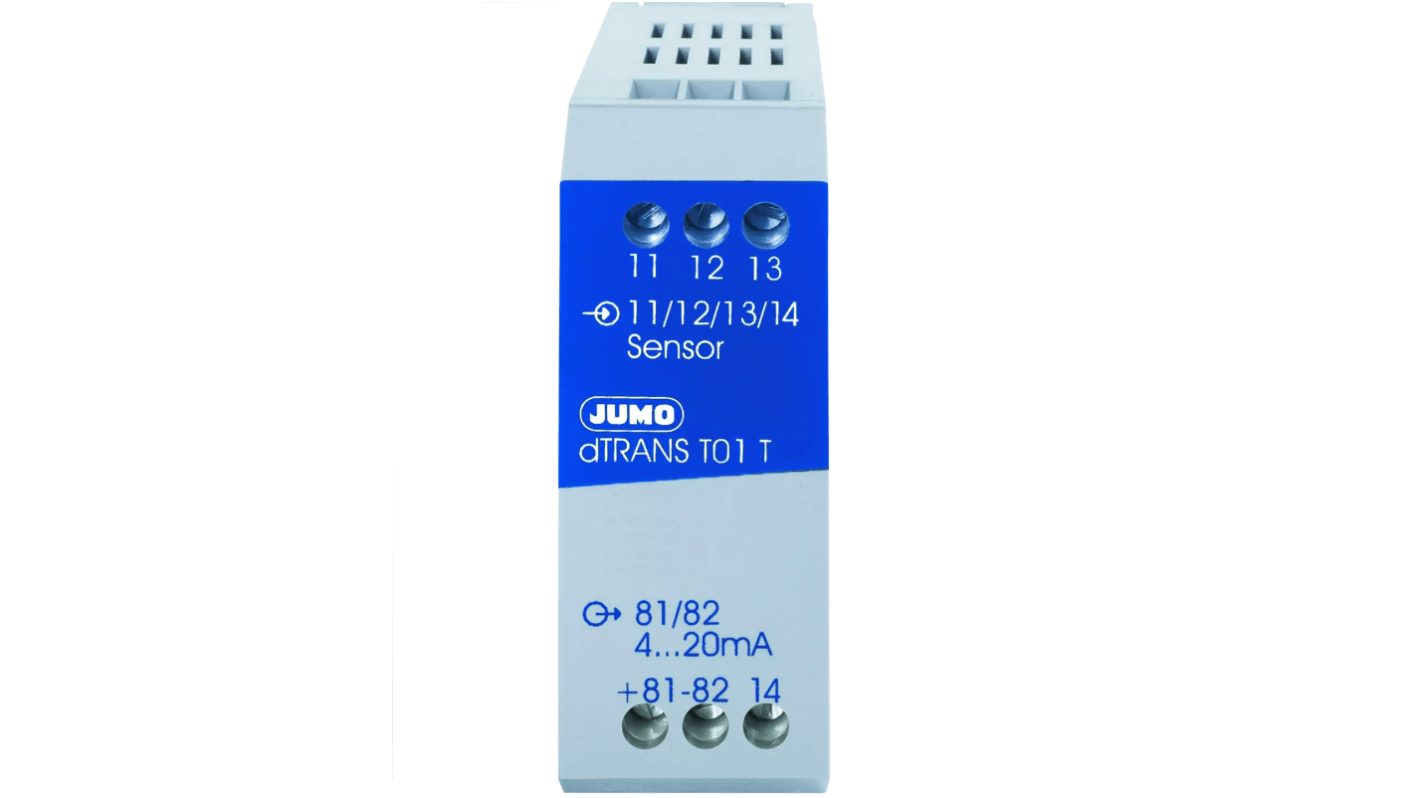 Jumo 707015 Temperature Transmitter Analog Input, 35 V