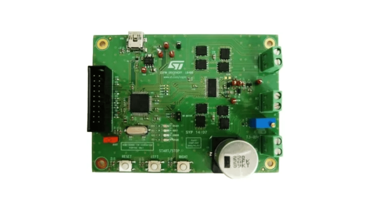 STMicroelectronics Development Tool To Explore L6480 Motor Controller, L6480 Discovery Motor Control for L6480 for L6480