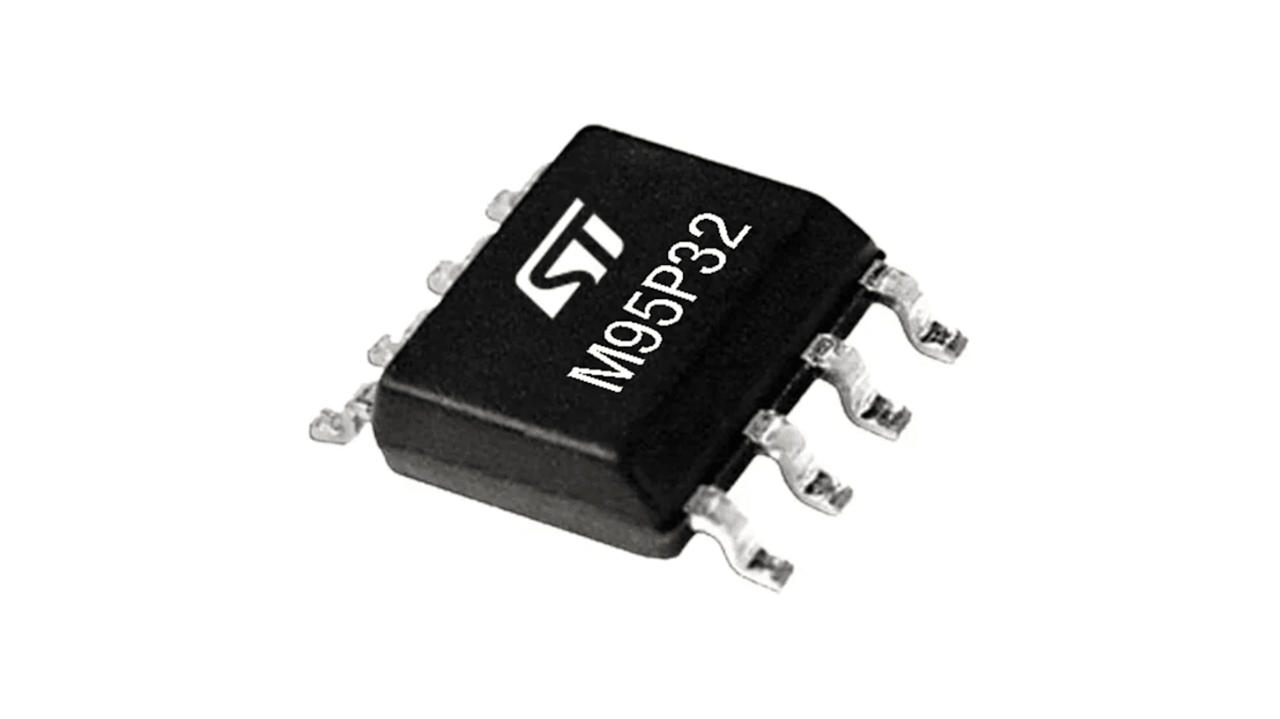 STMicroelectronics M95P32-EXMNT/E, 32Mbit EEPROM Chip 8-Pin SO8N SPI
