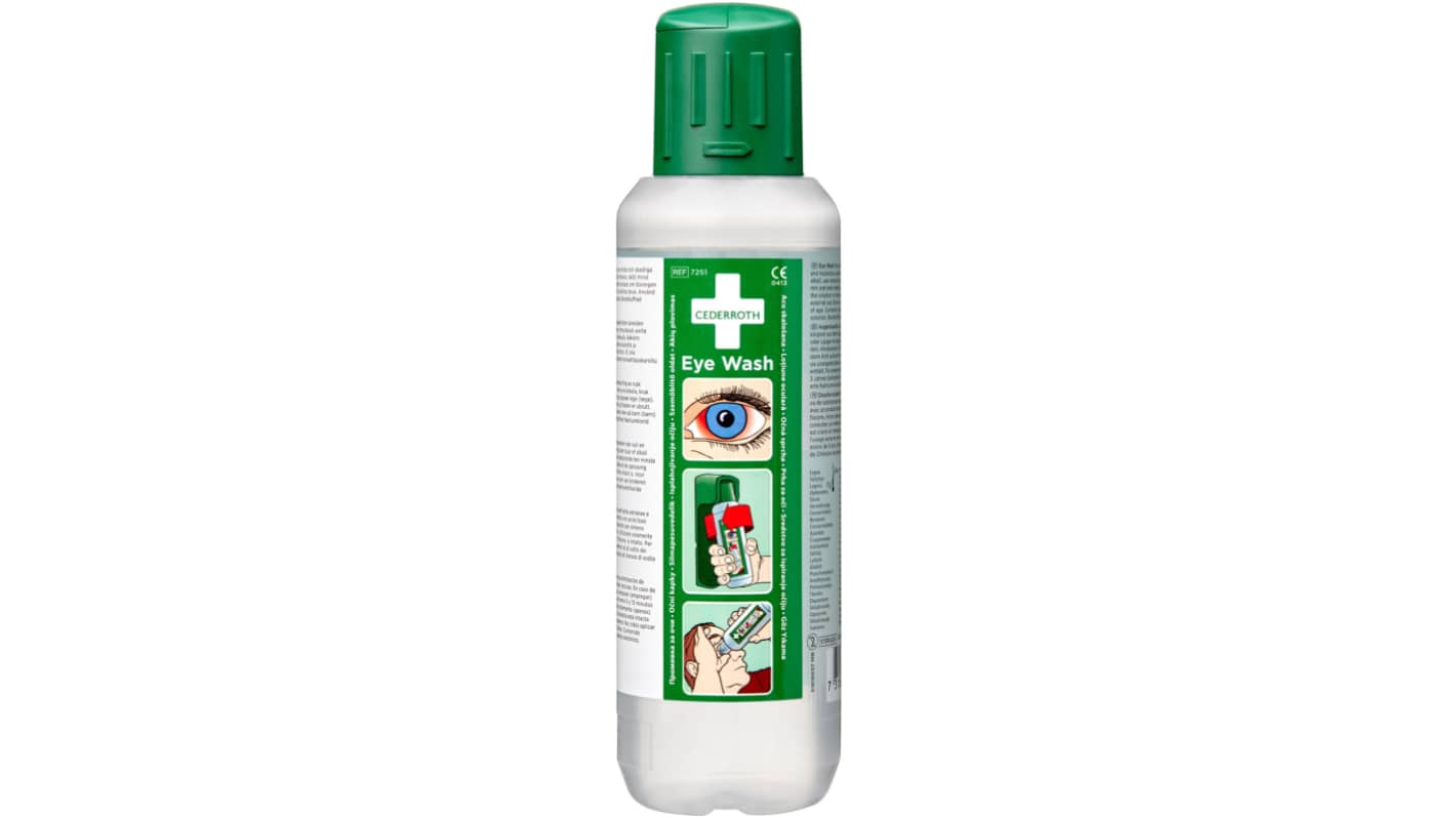 Cederroth Portable Eye Wash Bottle, 6.6 x 23.5 cm