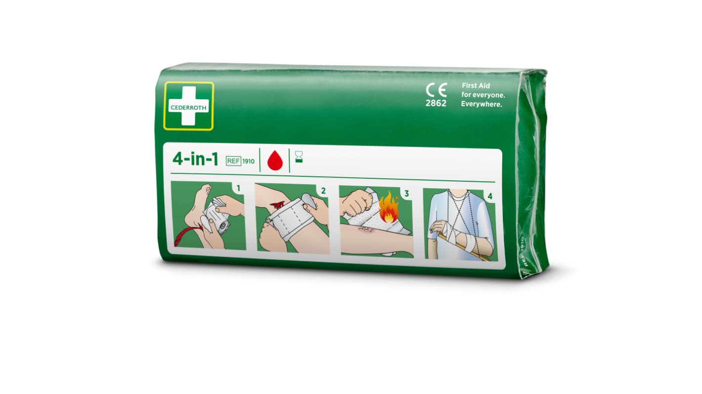 Cederroth Viscose White Wound Dressing, 1Each Per Package 3m
