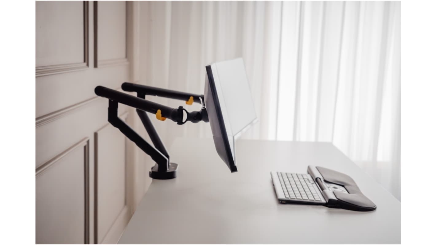 Braccio per monitor doppio Bakker Elkhuizen 35poll