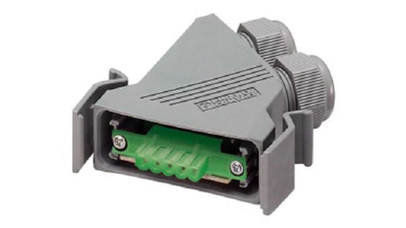 Phoenix Contact VS 5 Way Angled Screw D-sub Connector