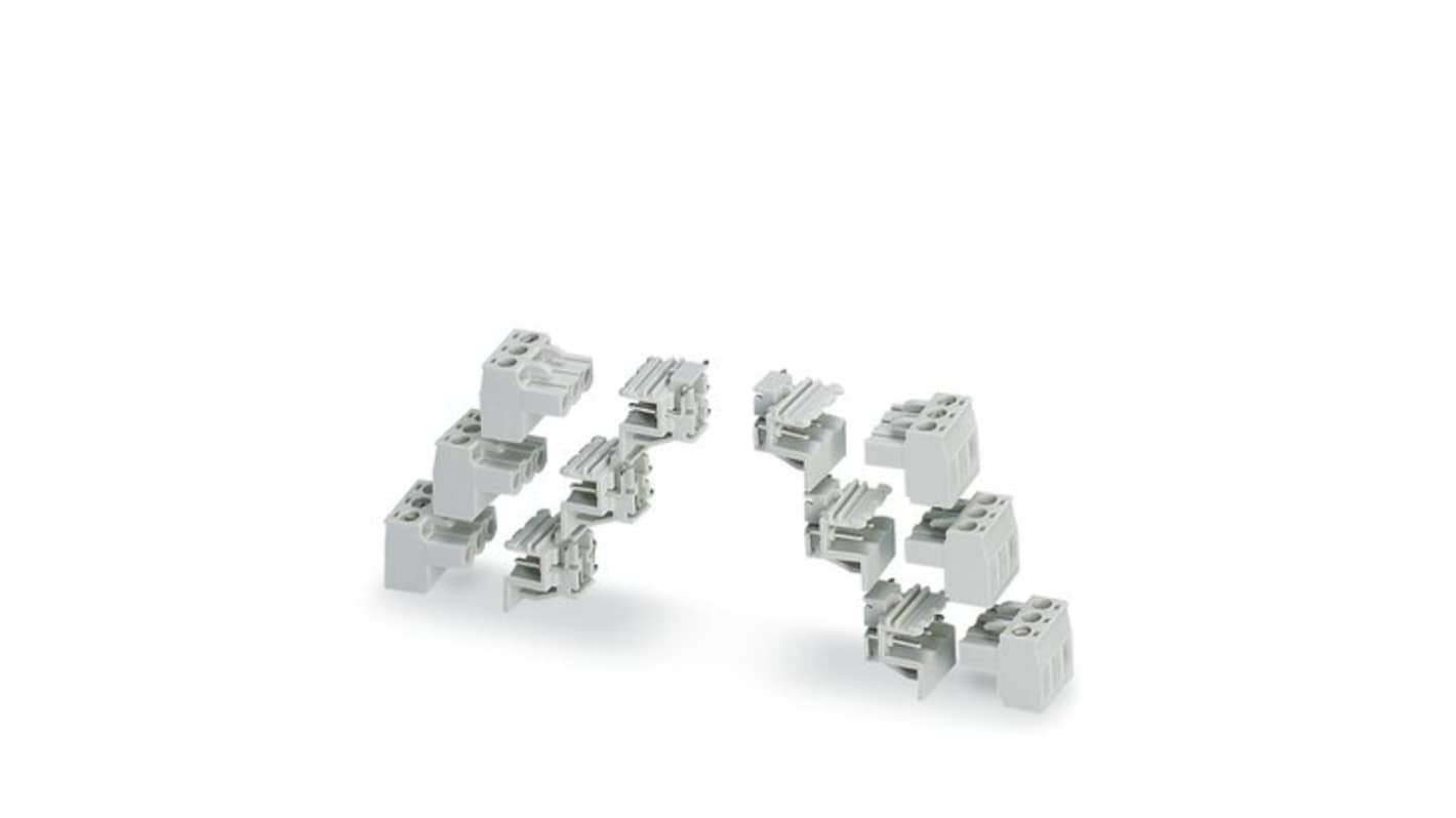 Phoenix Contact 27137 Connector Kit Containing Kit Consisting Of COMBICON Header And Screw Connectors For 6X3 Positions