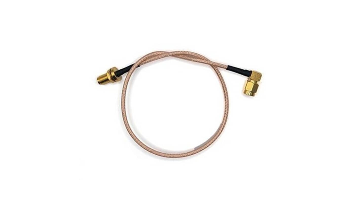 Mueller Electric BU-415 Series Female SMA to Male SMA, 12in, RG316 Coaxial, Terminated50 Ω