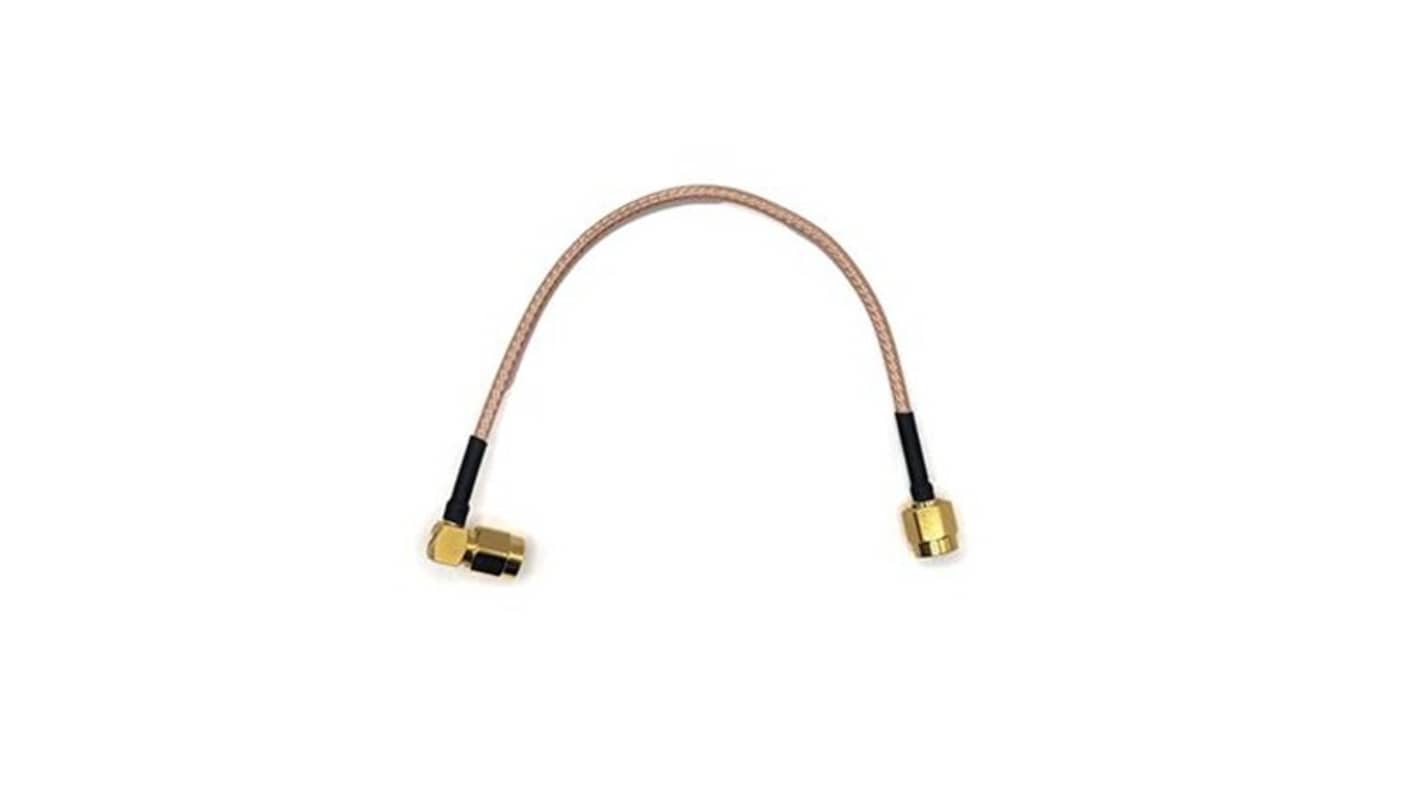 Mueller Electric BU-415 Series Male SMA to Male SMA, 6in, RG316 Coaxial, Terminated50 Ω