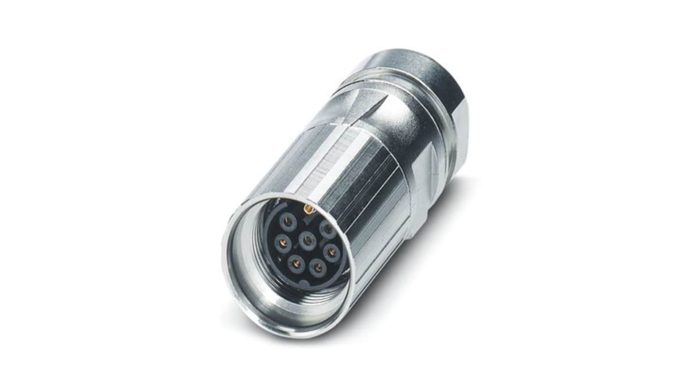 Phoenix Contact Circular Connector, 8 Contacts, Cable Mount, M17 Connector, Socket, Female, IP67, ST Series