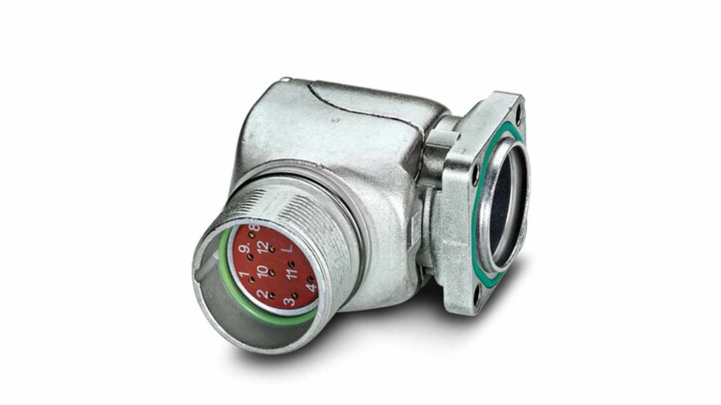 Phoenix Contact Circular Connector, 17 Contacts, Front Mount, M23 Connector, Socket, Female, IP67, RF Series