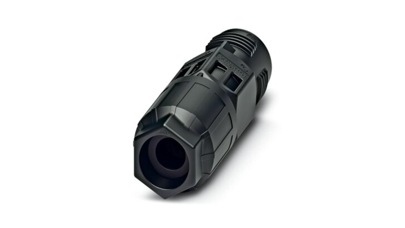 Phoenix Contact Circular Connector, 3 Contacts, IP68, IP69K, QPD Series