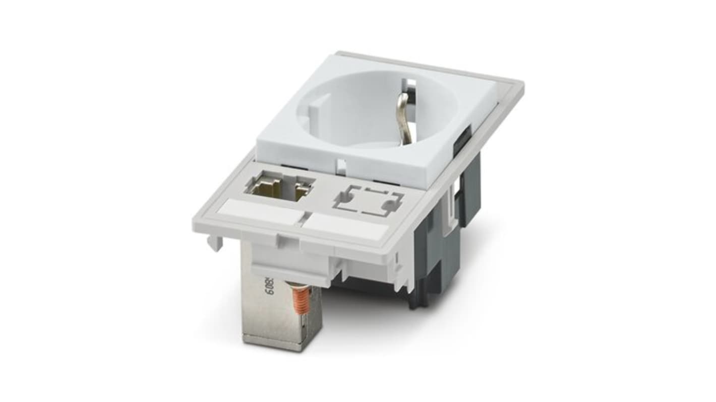Phoenix Contact VS-FP-SD-D-RJ456A-BUBU Frontplatte, Länge 87,5 mm