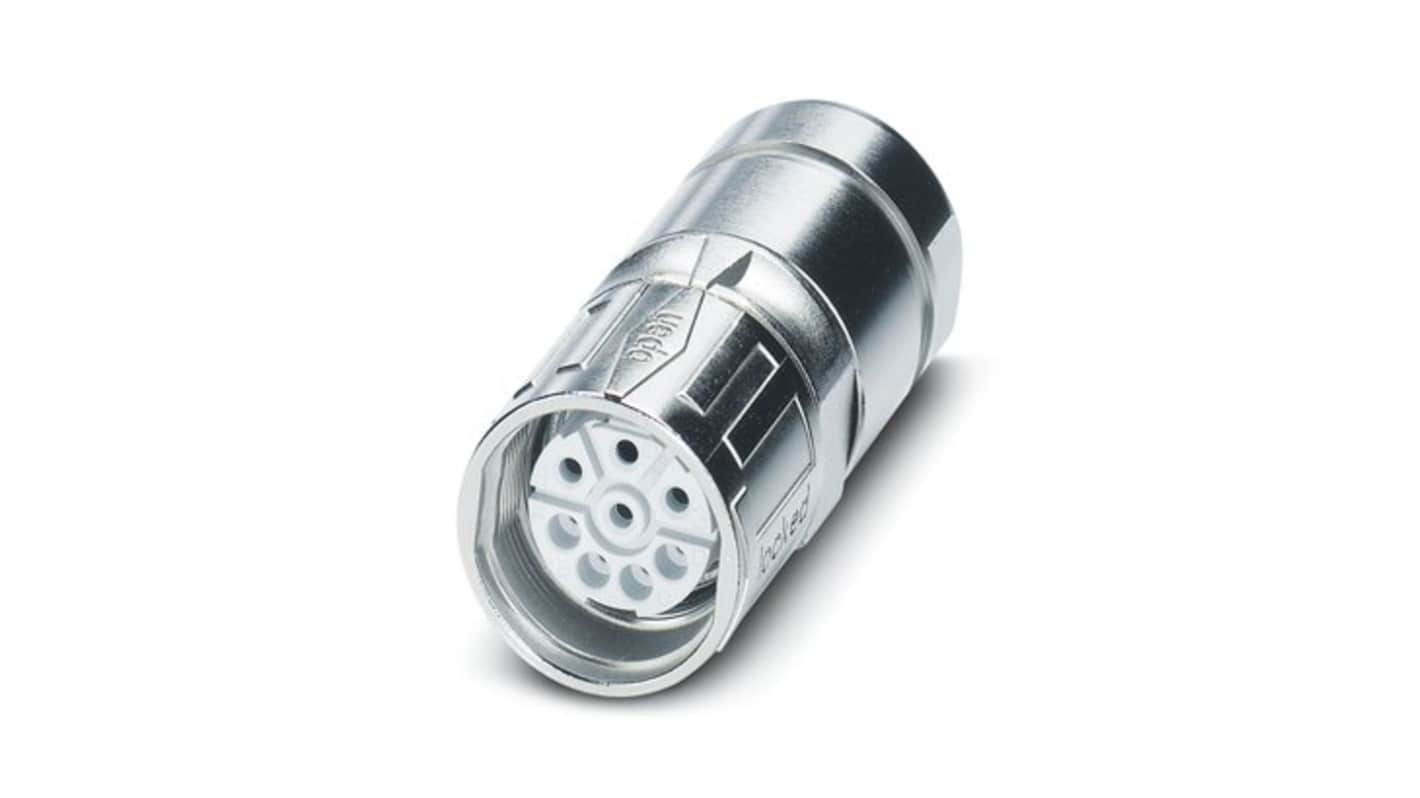 Phoenix Contact Circular Connector, 6 Contacts, Cable Mount, M23 Connector, Socket, Female, SF Series