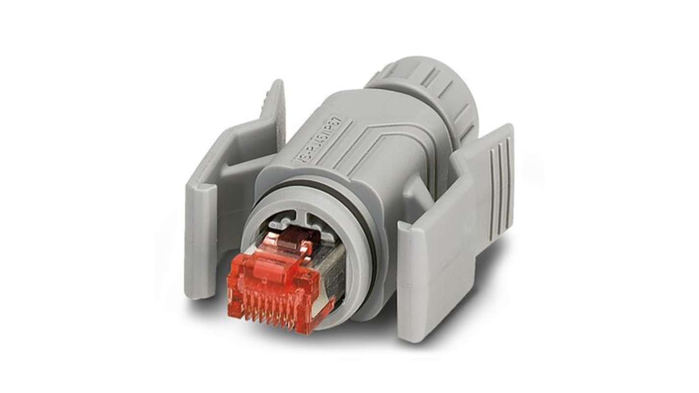 Conector RJ45 Cat6 Macho Phoenix Contact serie CUC, de 8 vías, no apantallado