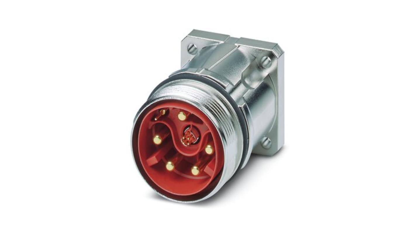 Phoenix Contact Circular Connector, 13 Contacts, Front Mount, M40 Connector, Plug, Male, IP68, IP69K, SB Series