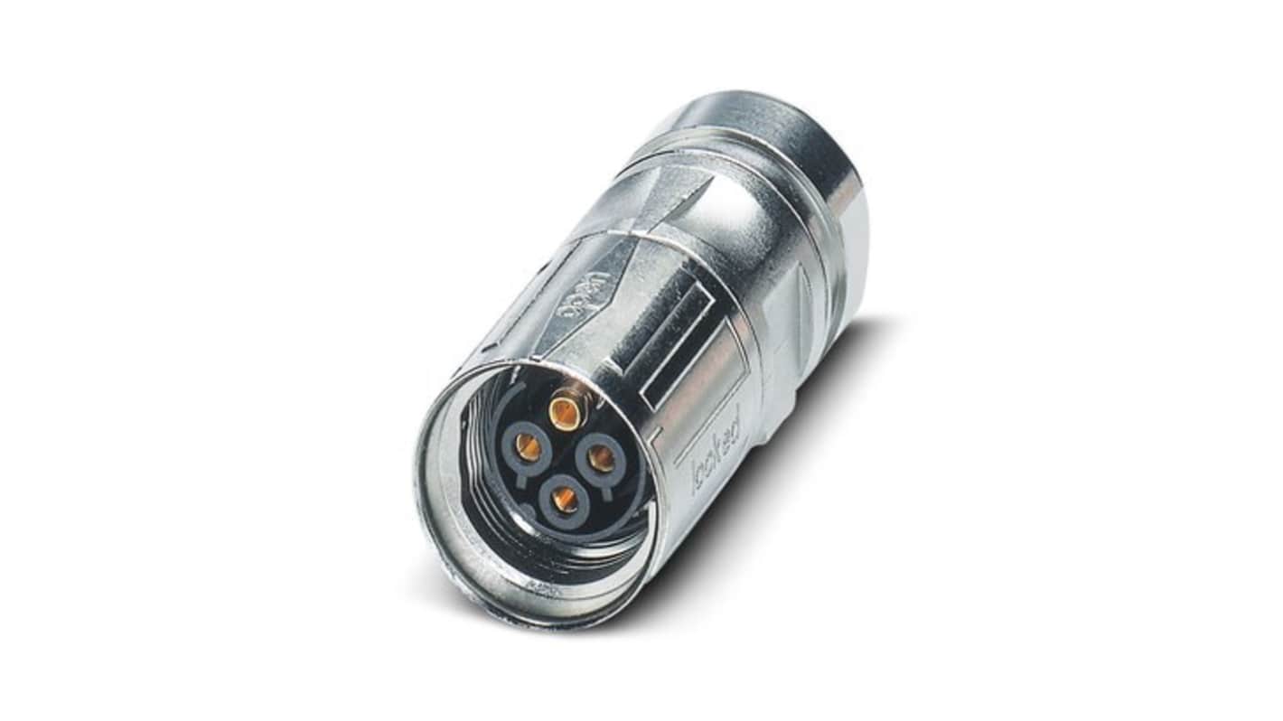 Phoenix Contact Circular Connector, 9 Contacts, Cable Mount, M17 Connector, Socket, Female, IP67, ST Series