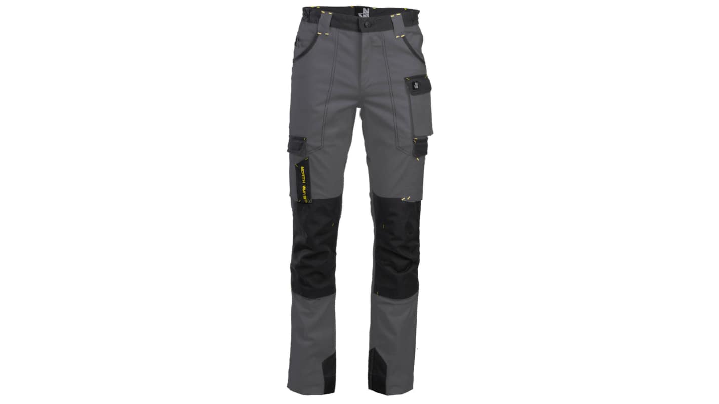 Pantaloni CARY Grigio Cotone, elastan, poliestere Idrorepellente 36poll 91cm