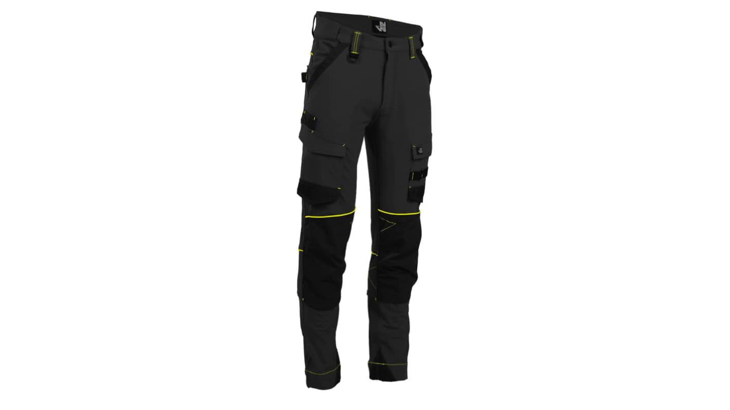 Pantaloni SACHA Nero/Verde 8% Elastane, 92% poliammide Idrorepellente 52poll