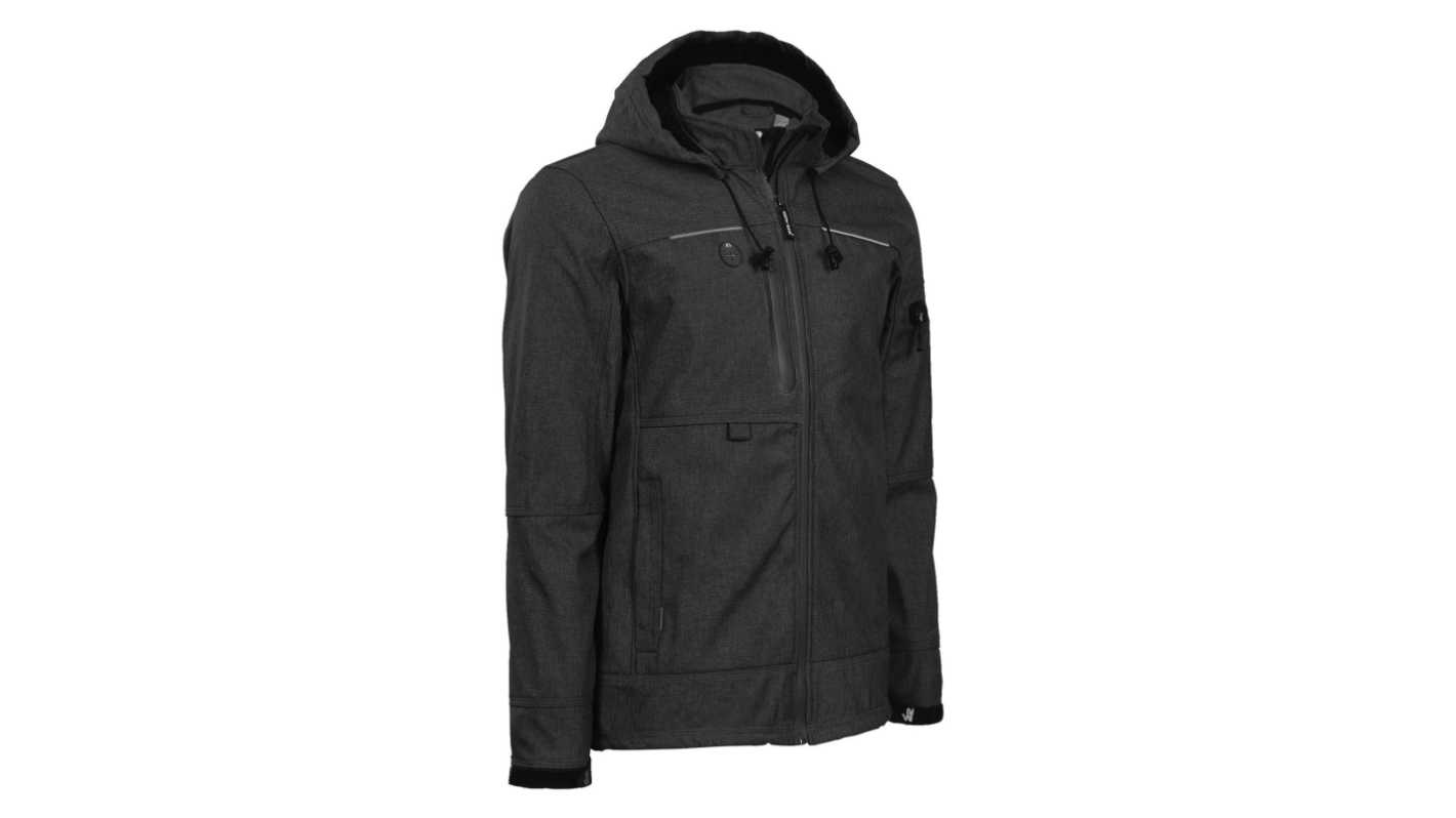 Nine worths FLORES Black, Waterproof Jacket, XL