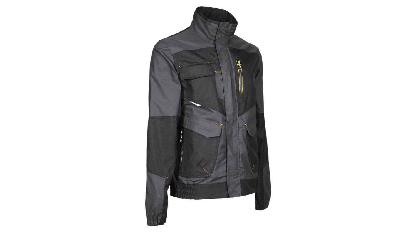Nine worths FOURNIER Black, Grey, Water Repellent Jacket, XL