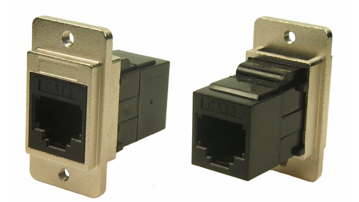 RS PRO Single-Port RJ12 Connector, Cat3, Shielded