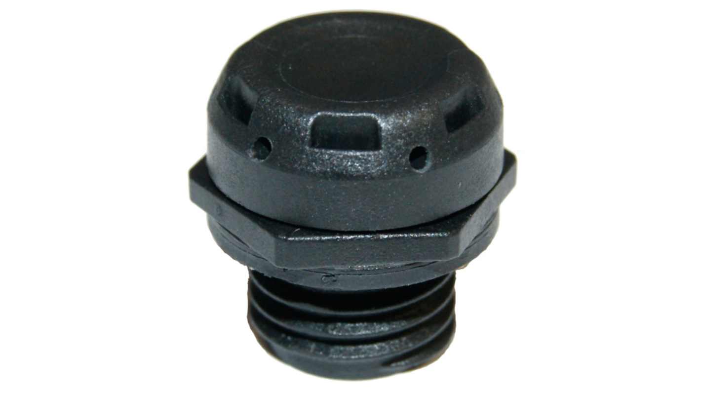 EVPS Series Black Polyamide Cable Gland, M12 Thread, IP68, IP69