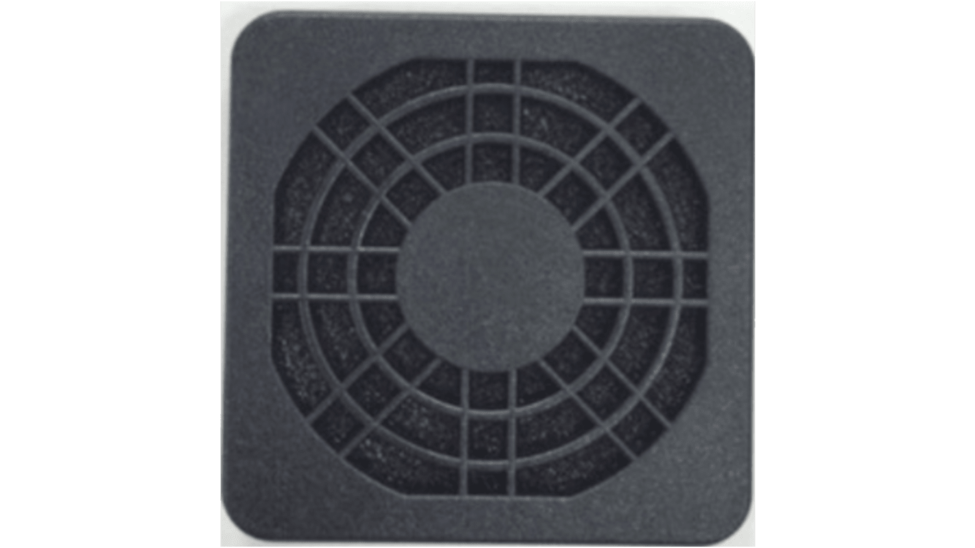 RS PRO Fan Filter for 40mm Fans, PUR Filter, ABS Frame, 40 x 40mm