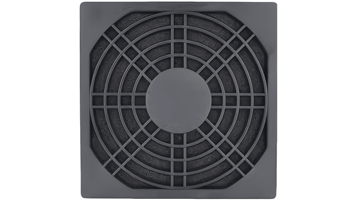 RS PRO Fan Filter for 80mm Fans, PUR Filter, ABS Frame, 80 x 80mm