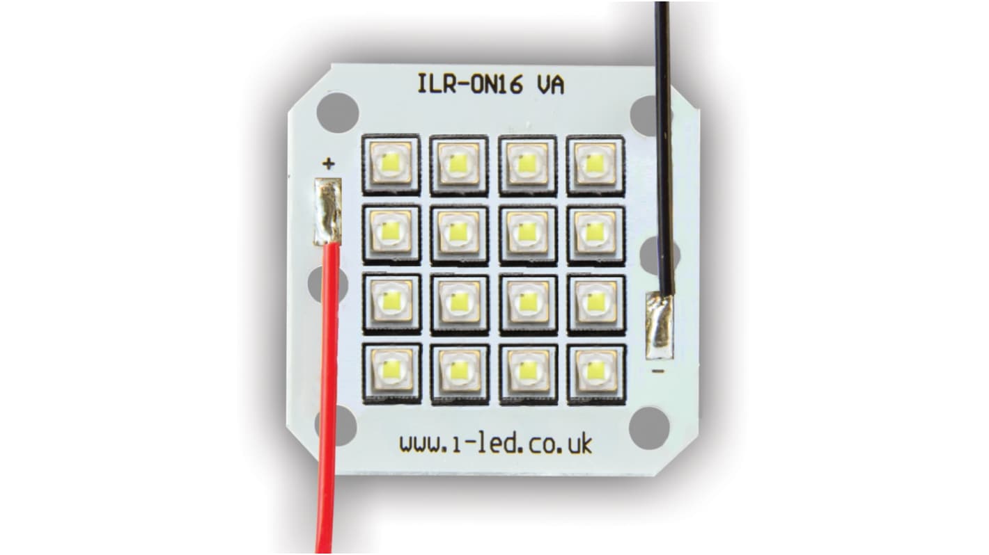 LED Blanc chaud, Vissé, 16 LEDs, 43,2 → 51,2 V