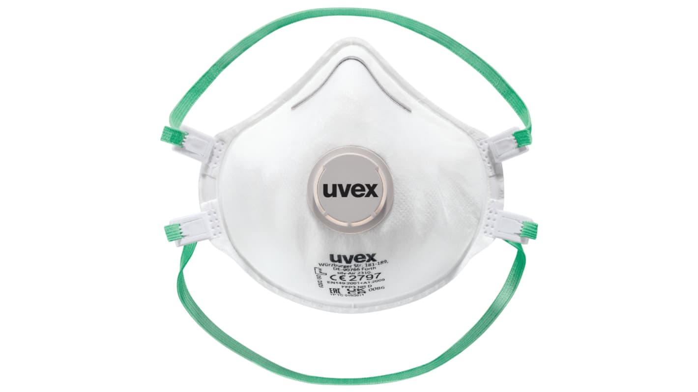Uvex Masques Series Mask Respirator Mask, Size L