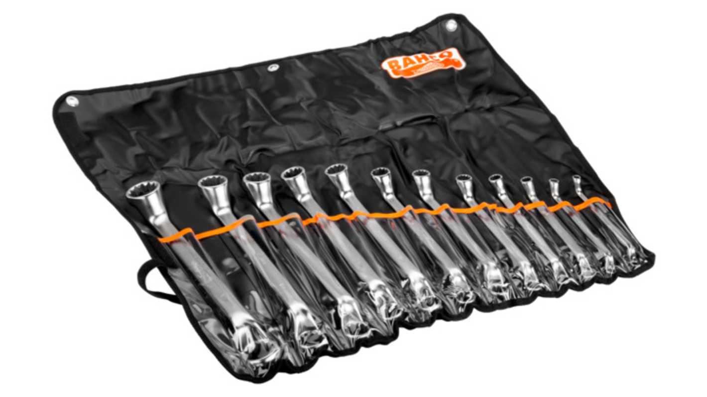 Bahco Ring Wrench, 165 → 336 mm Overall, 6 → 32mm Jaw Capacity