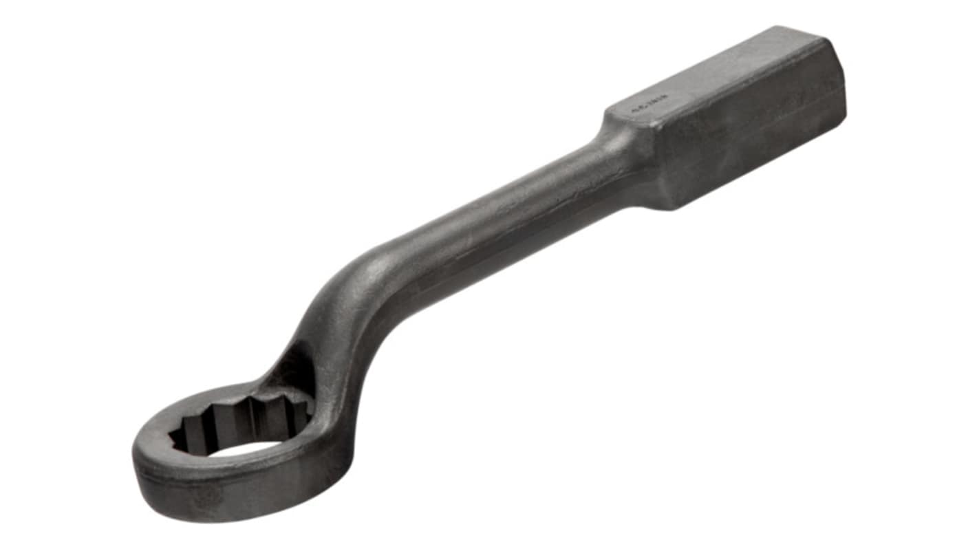 Bahco Ring Wrench, 355 mm Overall, 55mm Jaw Capacity