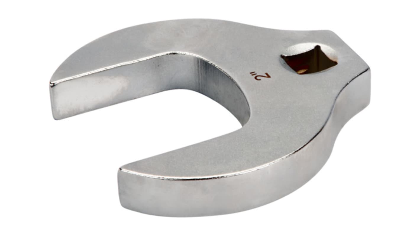 Bahco 787 Series Open Ended Insert Crowfoot Wrench, 1/2 in, 1.1/4in Insert, Chrome Plated Finish