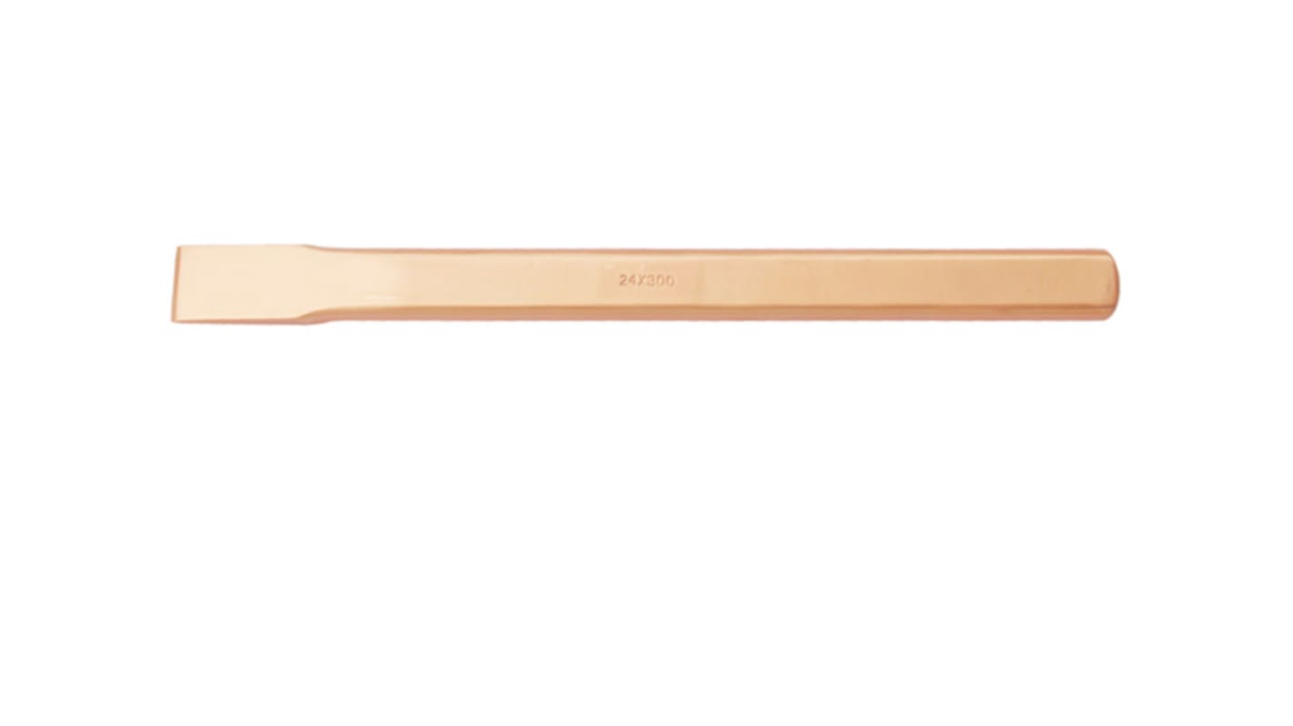 Bahco Beryllium Copper Flat Chisel, 150mm Length, 22 mm Blade Width
