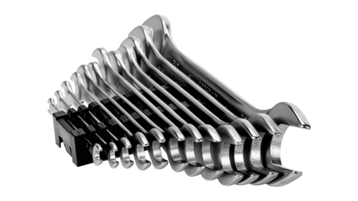 Bahco Open-end Wrench, 122 → 300 mm Overall, 6 → 32mm Jaw Capacity