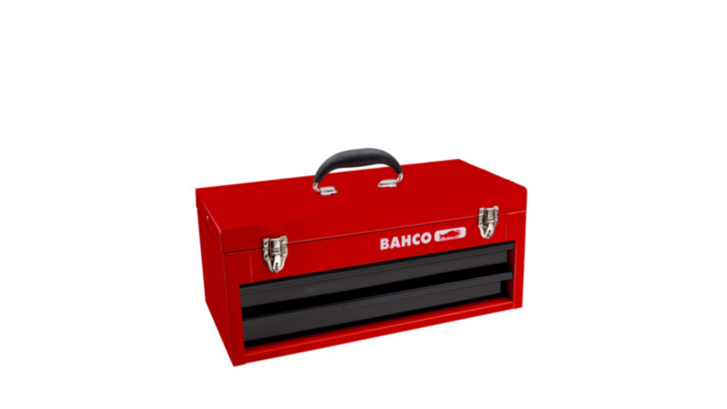 Bahco 1483 2 drawers  Metal Tool Box , 525 x 257 x 277mm