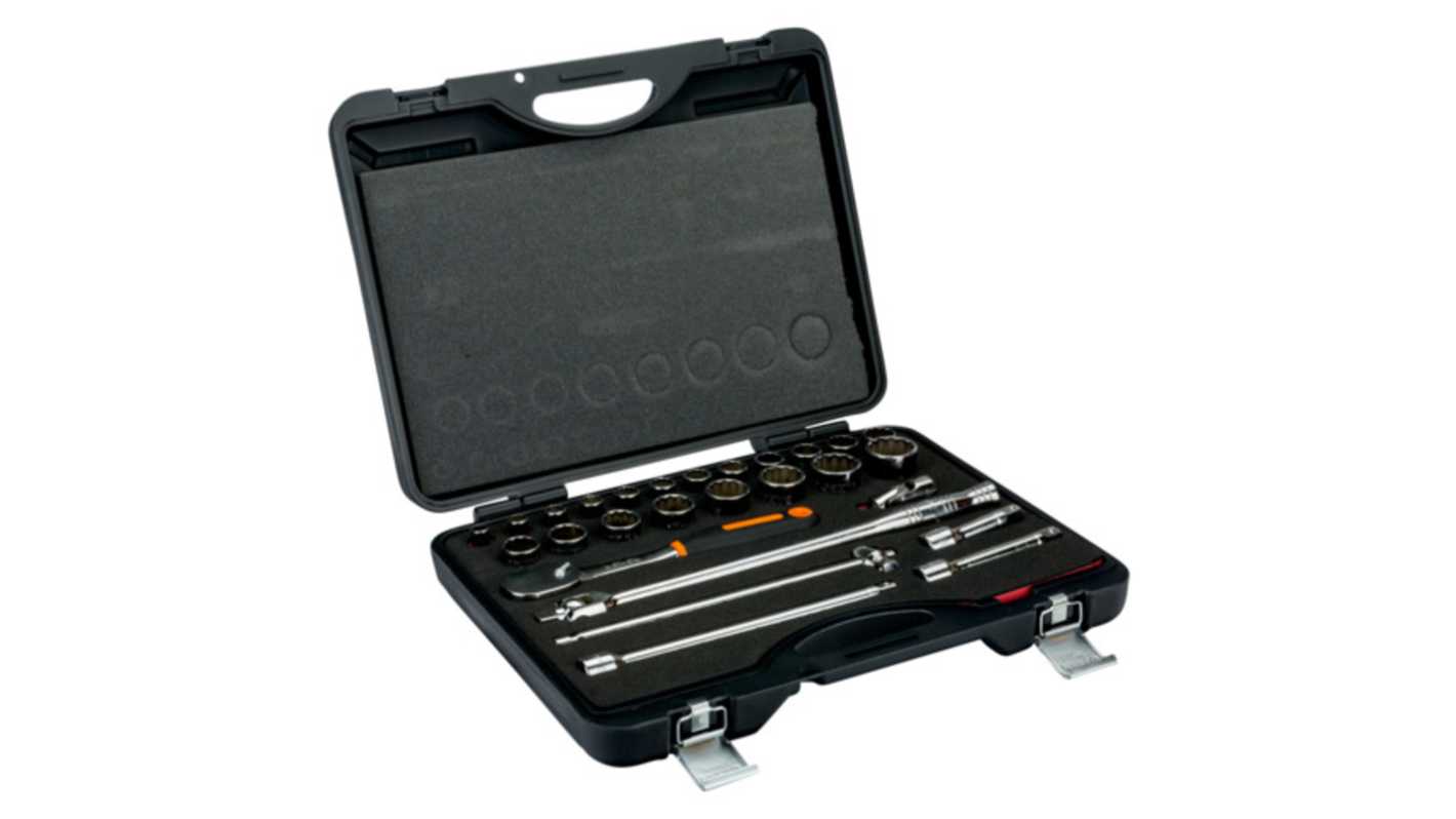 Bahco 1-Piece Imperial 1/2 in Bit Socket Set with Ratchet, Square