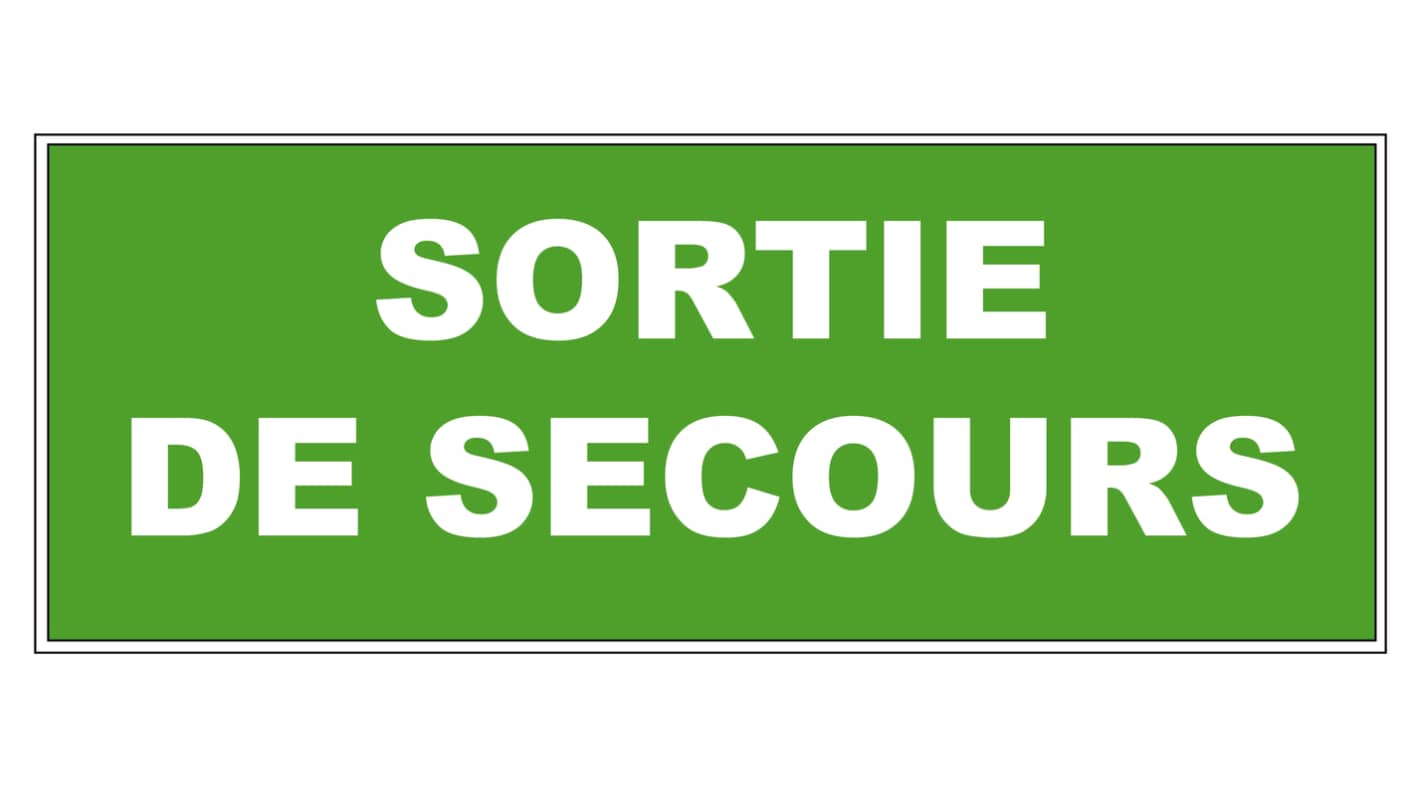 General Safety Safety Poster, PVC, French, 320 mm, 120mm