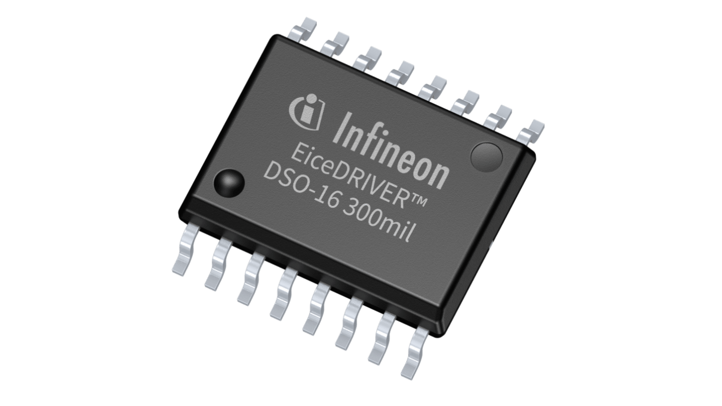 Infineon 2EDR8259HXUMA1 2, 5 A, 3 → 17V 16-Pin, DSO-16