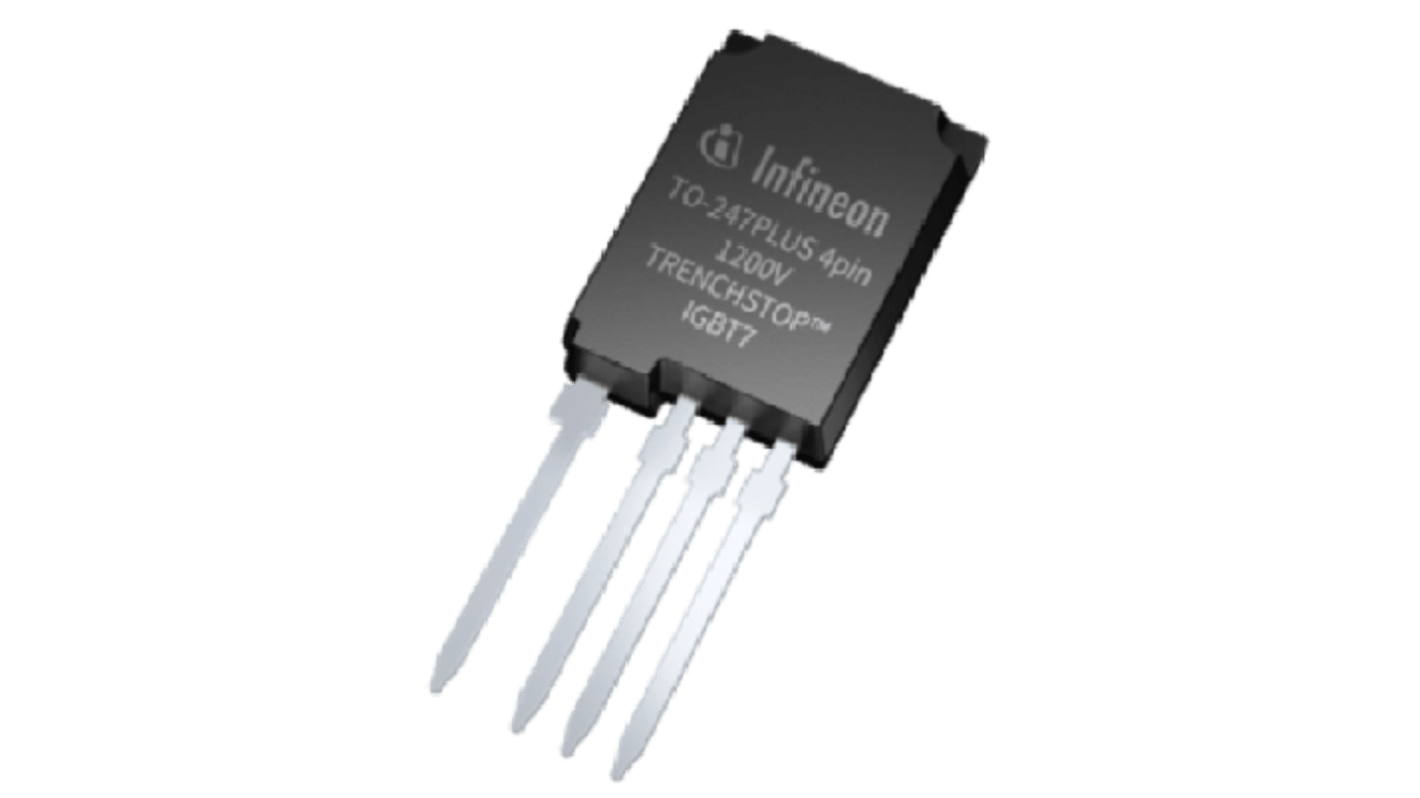 Infineon IKY140N120CH7XKSA1 Single Collector, Single Emitter, Single Gate IGBT, 232 A 1200 V, 4-Pin