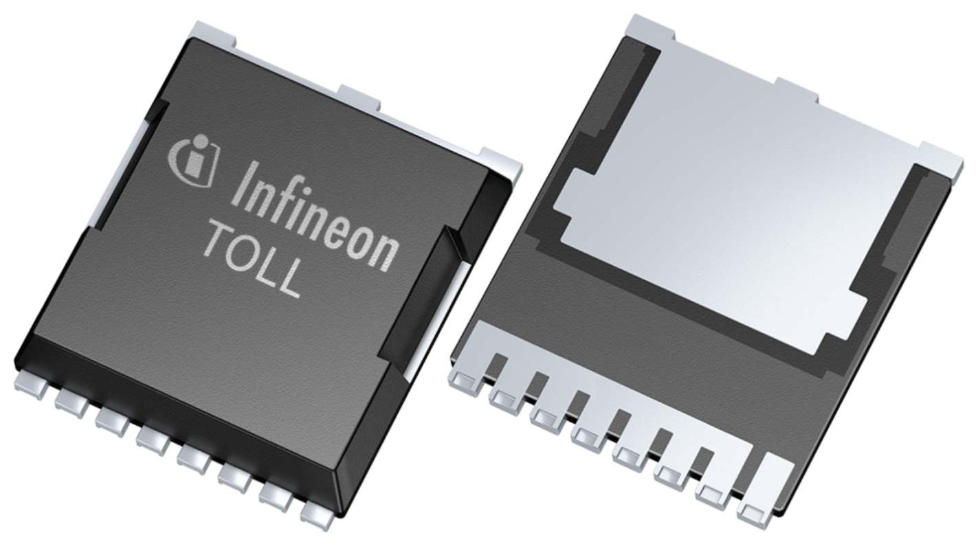Infineon N沟道增强型MOS管, Vds=100V, 362 A, PG-HSOF-8, 贴片安装, 8引脚, OptiMOS系列