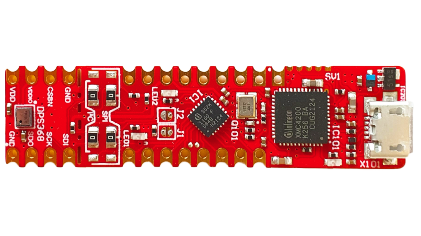 Infineon 圧力センサ KIT DPS368 2GOセンサボード DPS368 Kit2Go KITDPS3682GOTOBO1