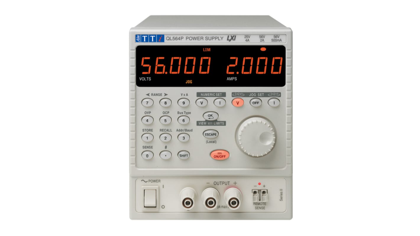 Zasilacz laboratoryjny 0 → 56V 0 → 2A Aim-TTi 112W