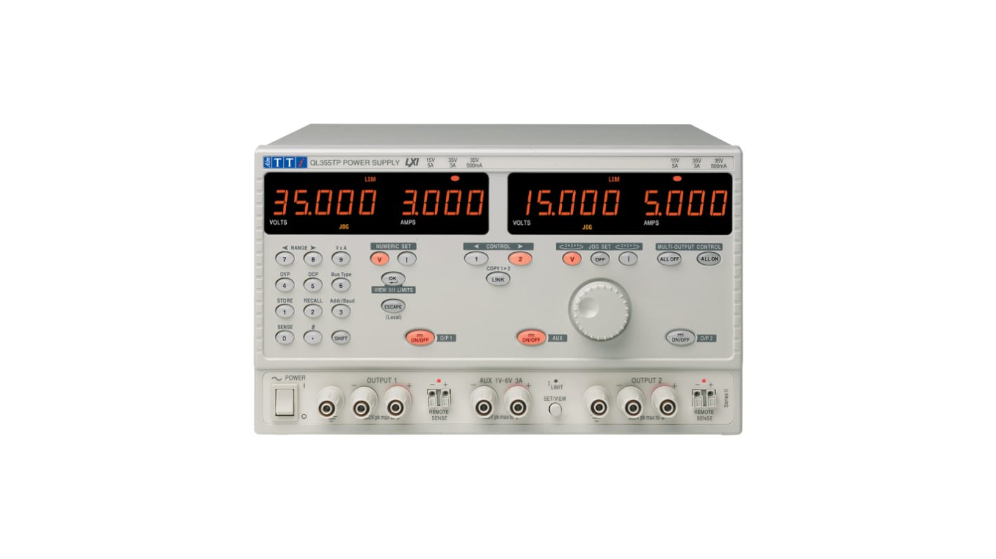 Zasilacz laboratoryjny 0 → 35V 0 → 3A Aim-TTi 228W